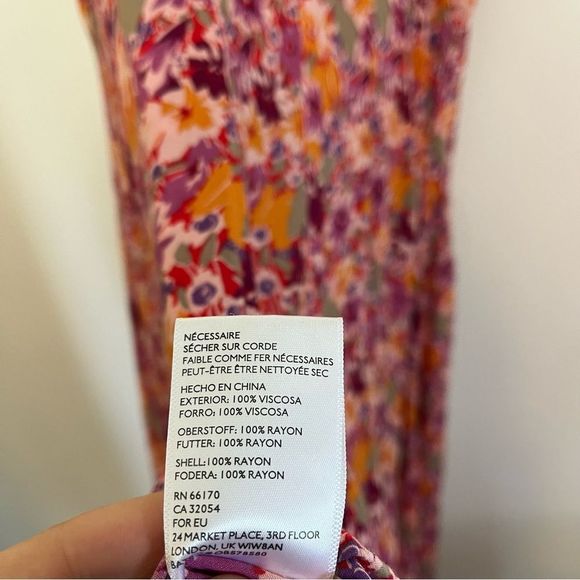 Urban Outfitters Floral Slip Dress XS - Picture 10 of 10